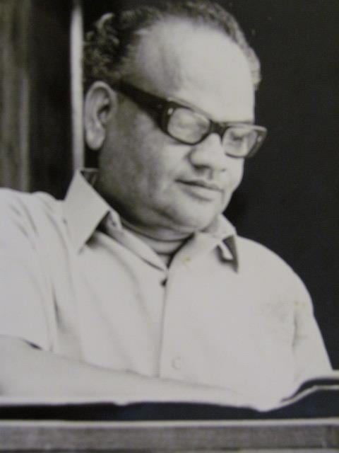 Portrait of Om Prakash Sharma – Sarwar Hussain Archive